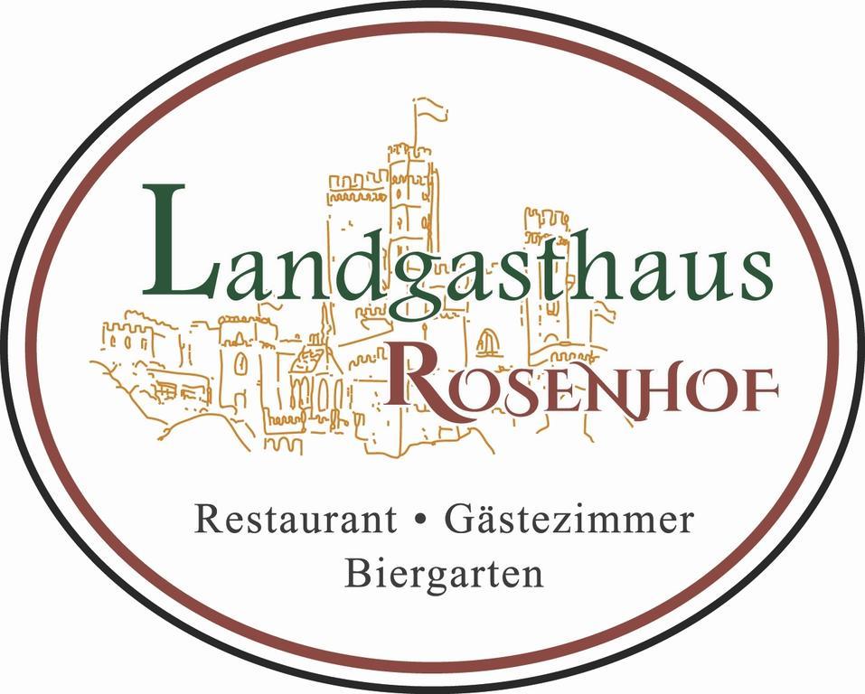 Landgasthaus Rosenhof Trechtingshausen Exterior foto